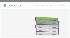 Desktop Screenshot of lanlogix.co.za