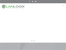 Tablet Screenshot of lanlogix.co.za